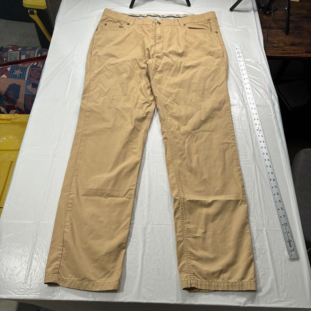 Beretta Men’s Khaki Field Chino Pant Hunting Sporting Outdoor Tan Cotton 40 x 34